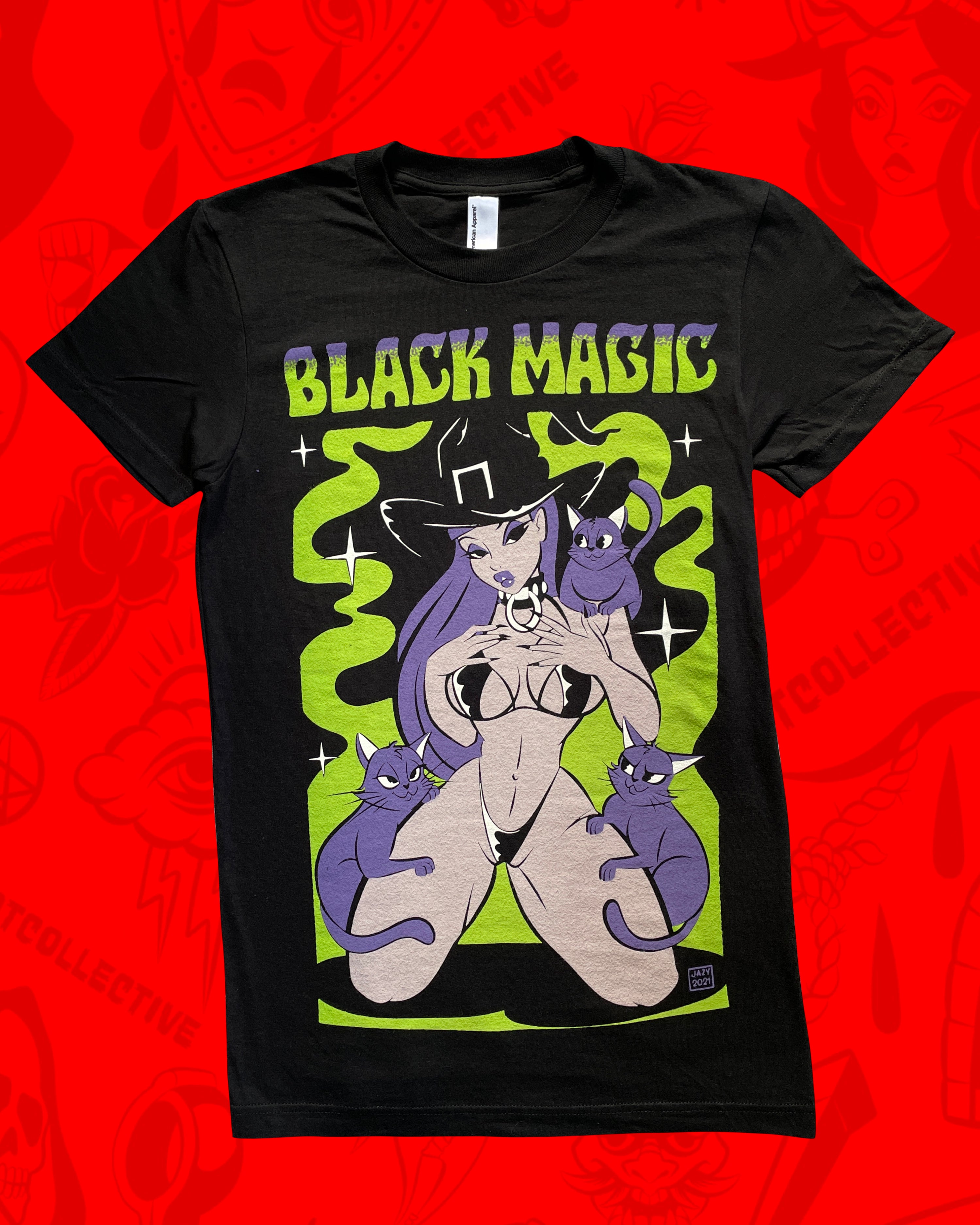 black magic tee by bloodknotcollective