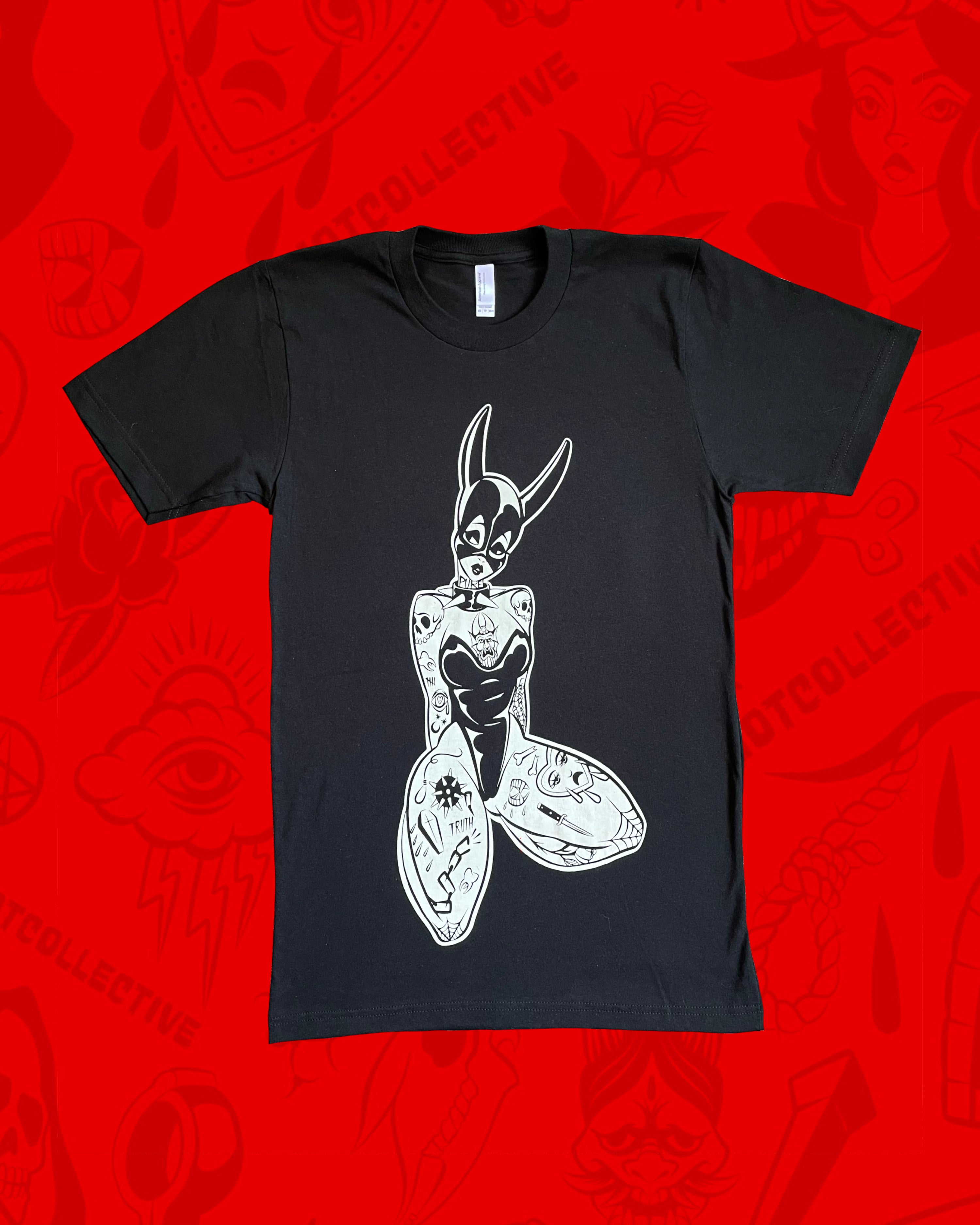 devil tee by bloodknotcollective