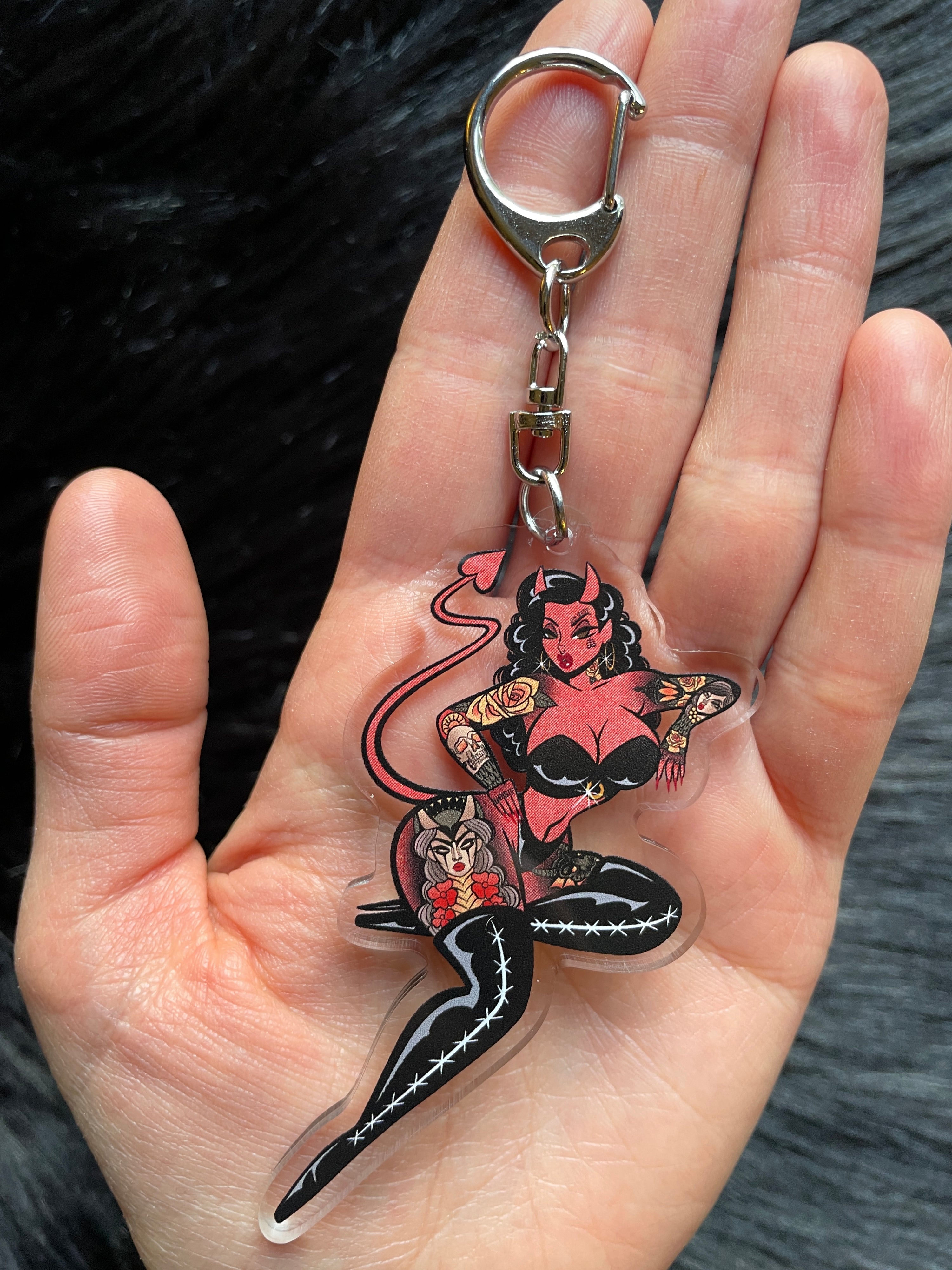 Neotrad Devil Keychain