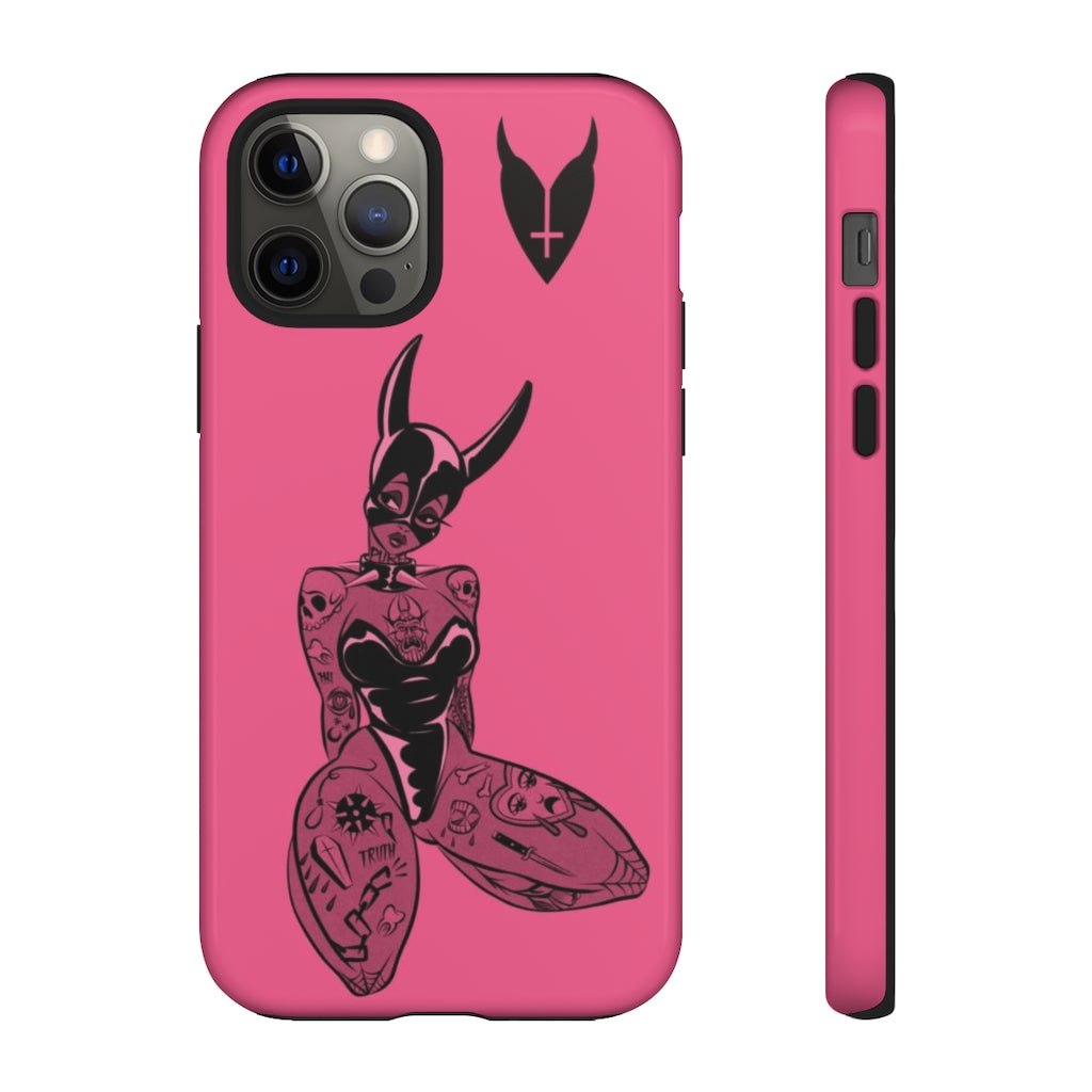 Pink Devil Phone Case
