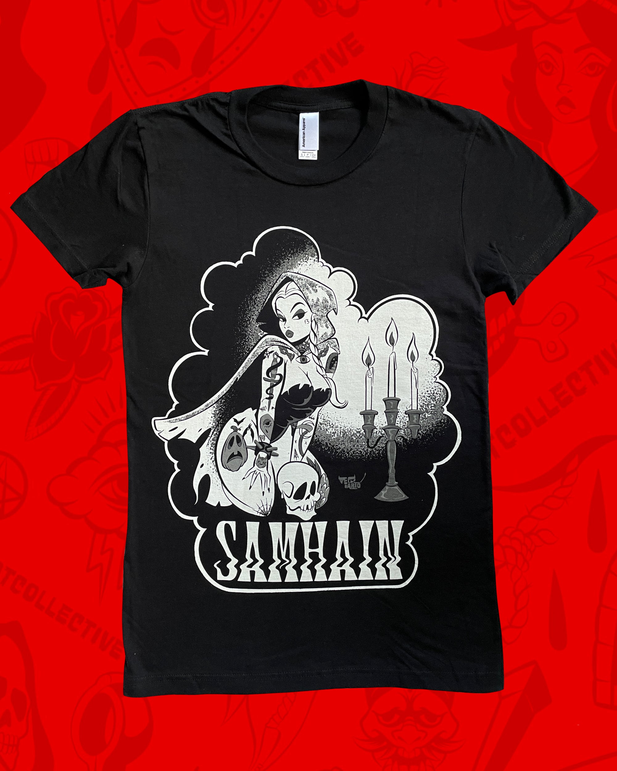 samhain tee by bloodknotcollective