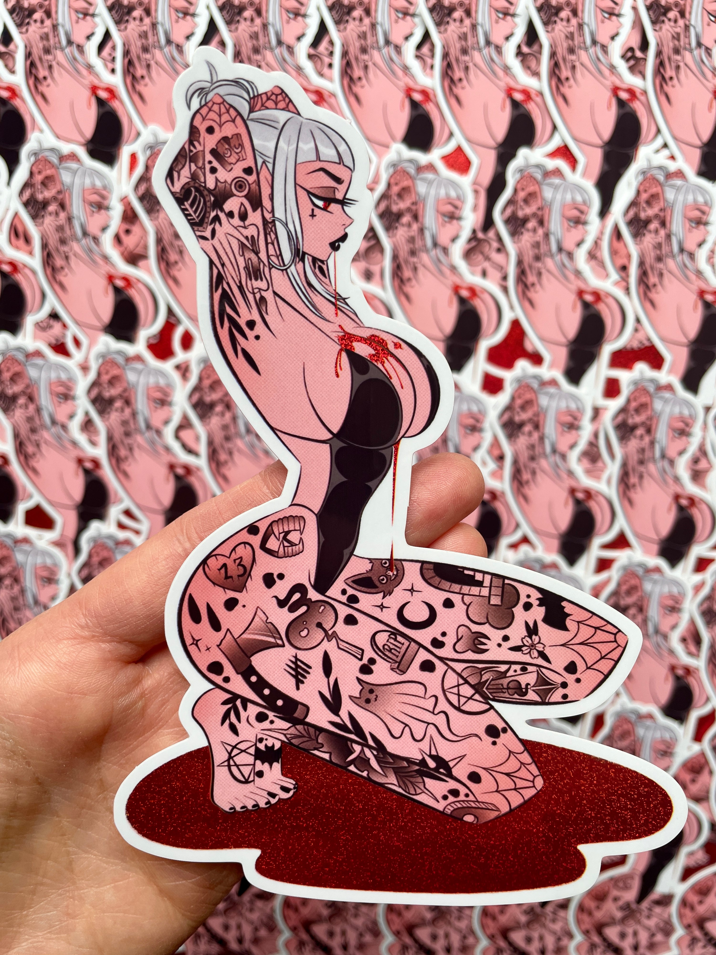 Vampire Jumbo Sticker
